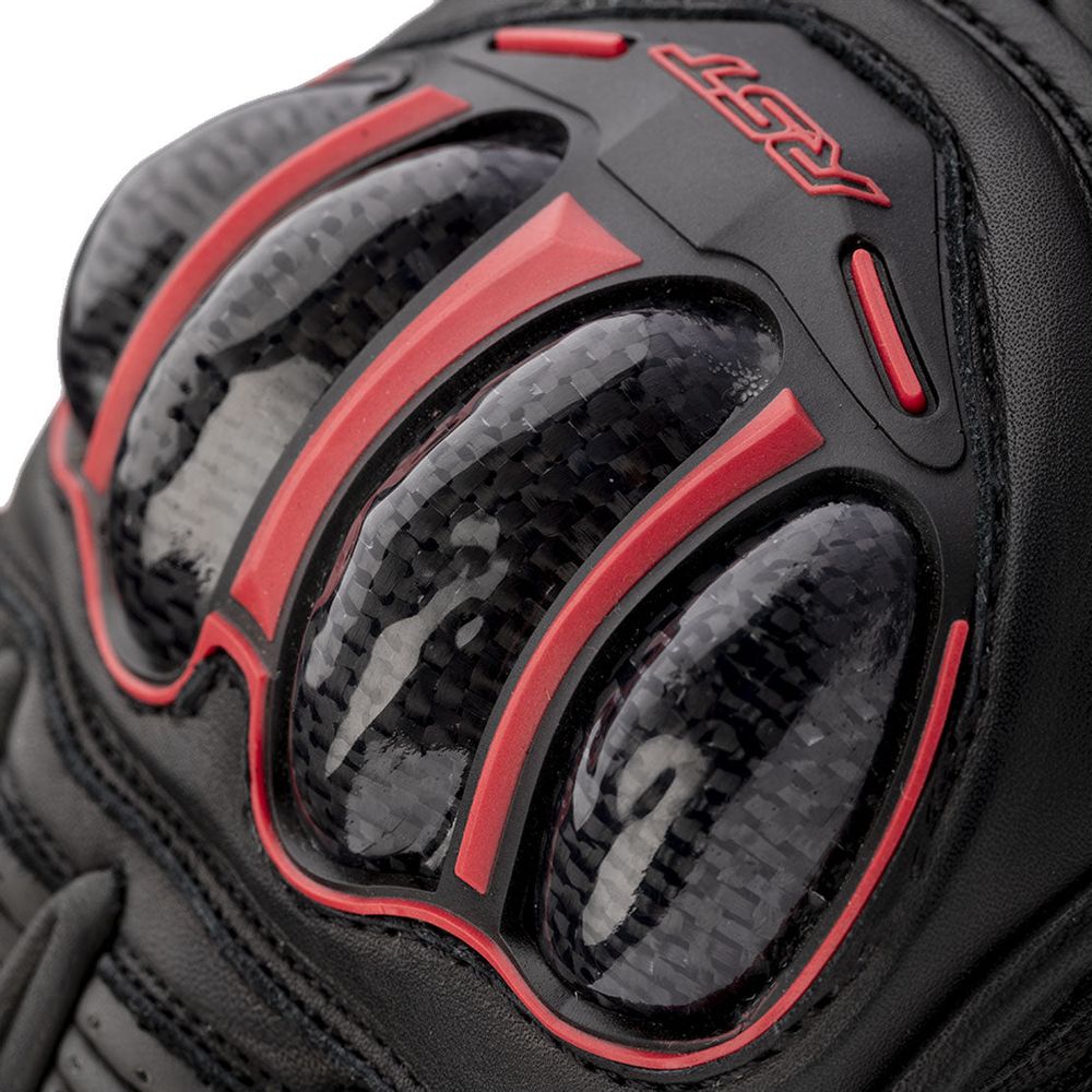 RST S1 CE Gloves Black / Grey / Red
