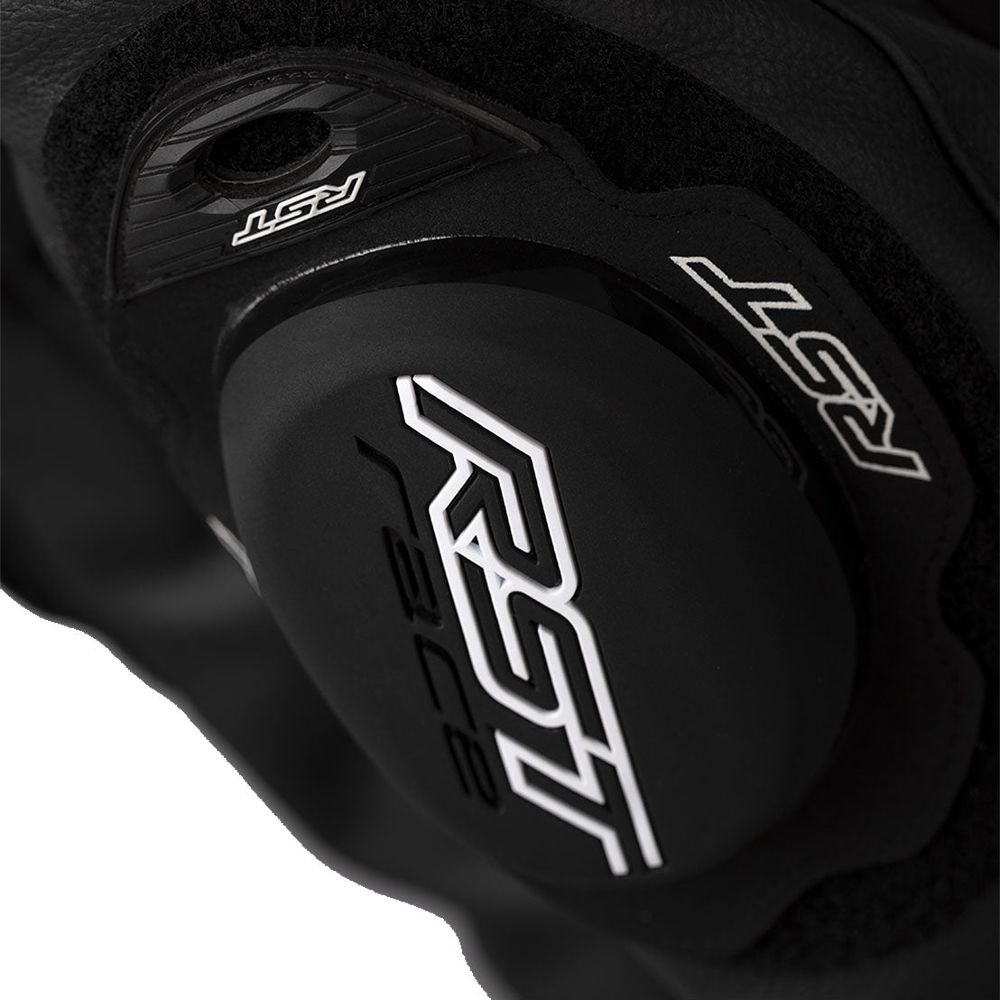 RST S1 CE Ladies Leather Jeans Black / Black - FREE UK Shipping, FREE 365 Day Returns | Moto Central