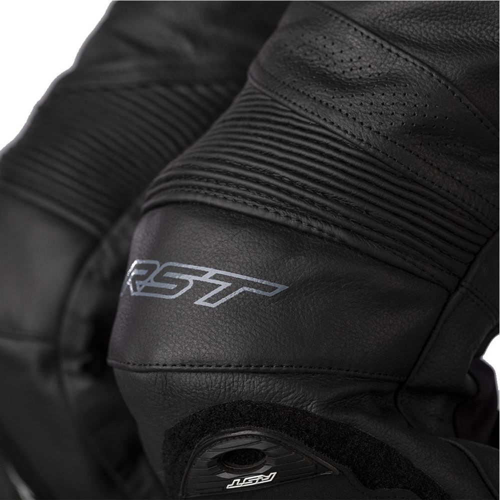 RST S1 CE Ladies Leather Jeans Black / Black - FREE UK Shipping, FREE 365 Day Returns | Moto Central