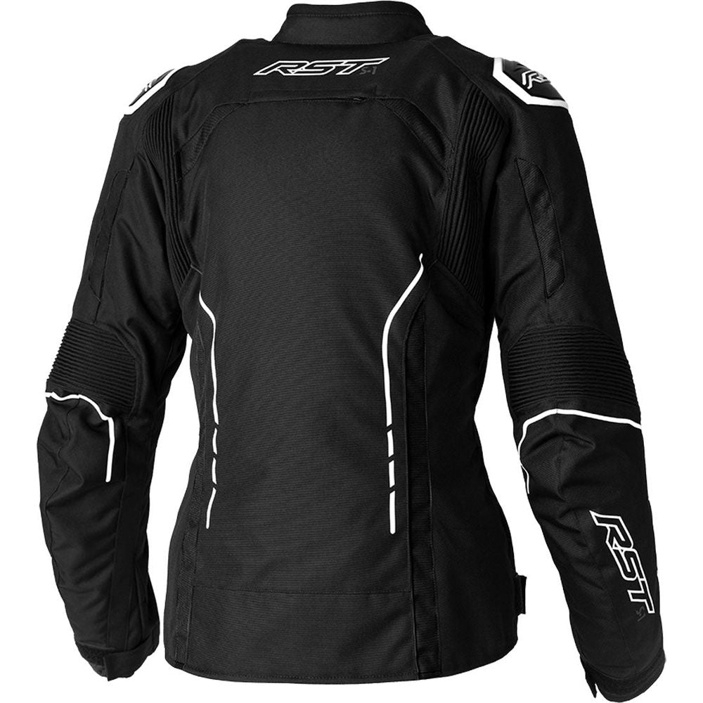 RST S1 CE Ladies Textile Jacket Black / White