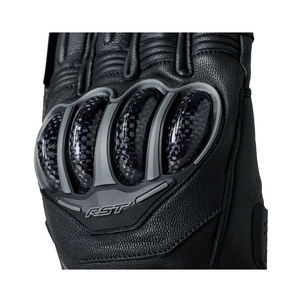 RST S1 CE Ladies Waterproof Gloves Black / Black - FREE UK Shipping, FREE 365 Day Returns | Moto Central