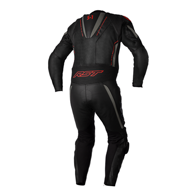 RST S1 CE One Piece Leather Suit Black / Grey / Red