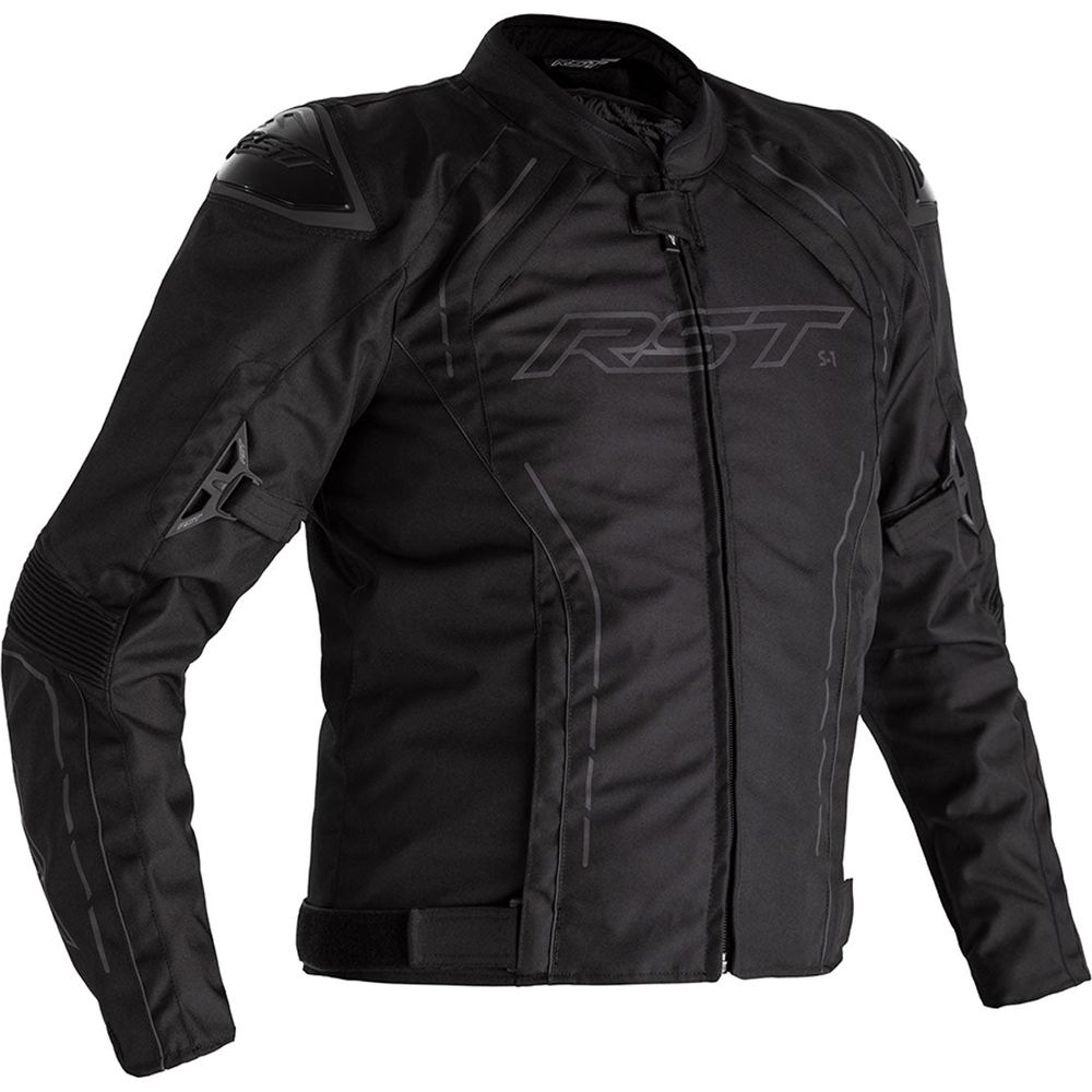 RST S1 CE Textile Jacket Black / Black / Black