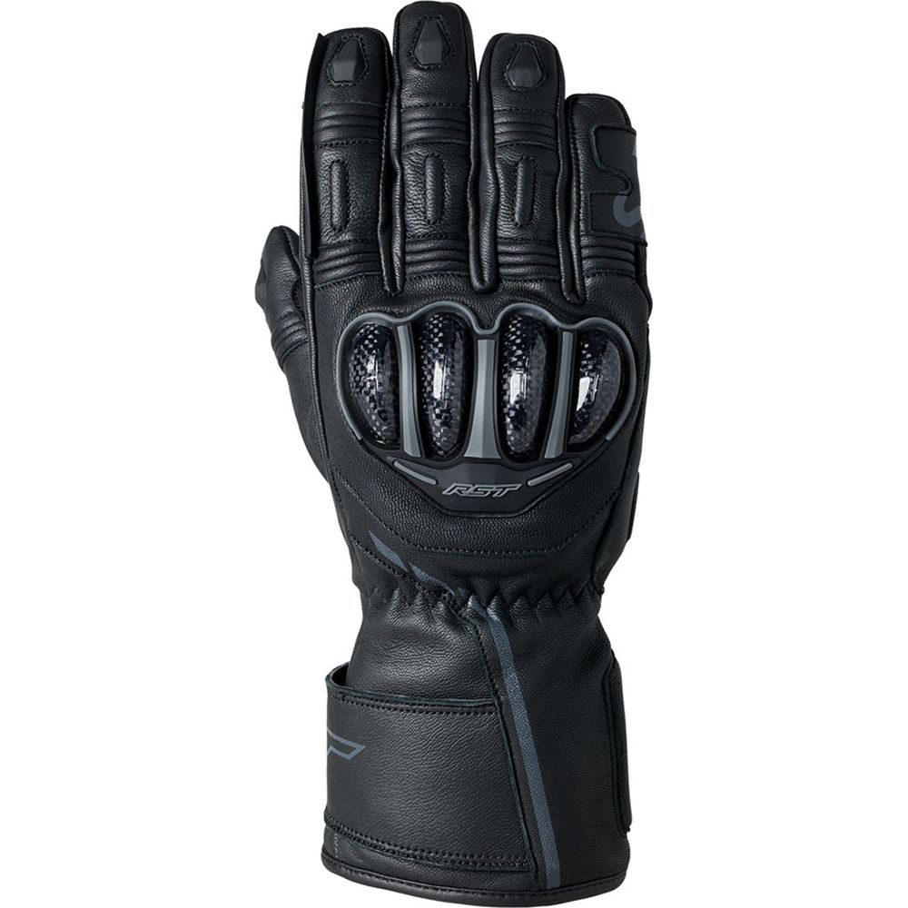 RST S1 CE Waterproof Gloves Black / Black - FREE UK Shipping, FREE 365 Day Returns | Moto Central