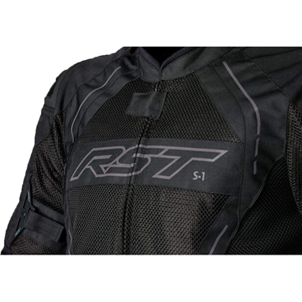 RST S1 Mesh CE Textile Jacket Black / Black