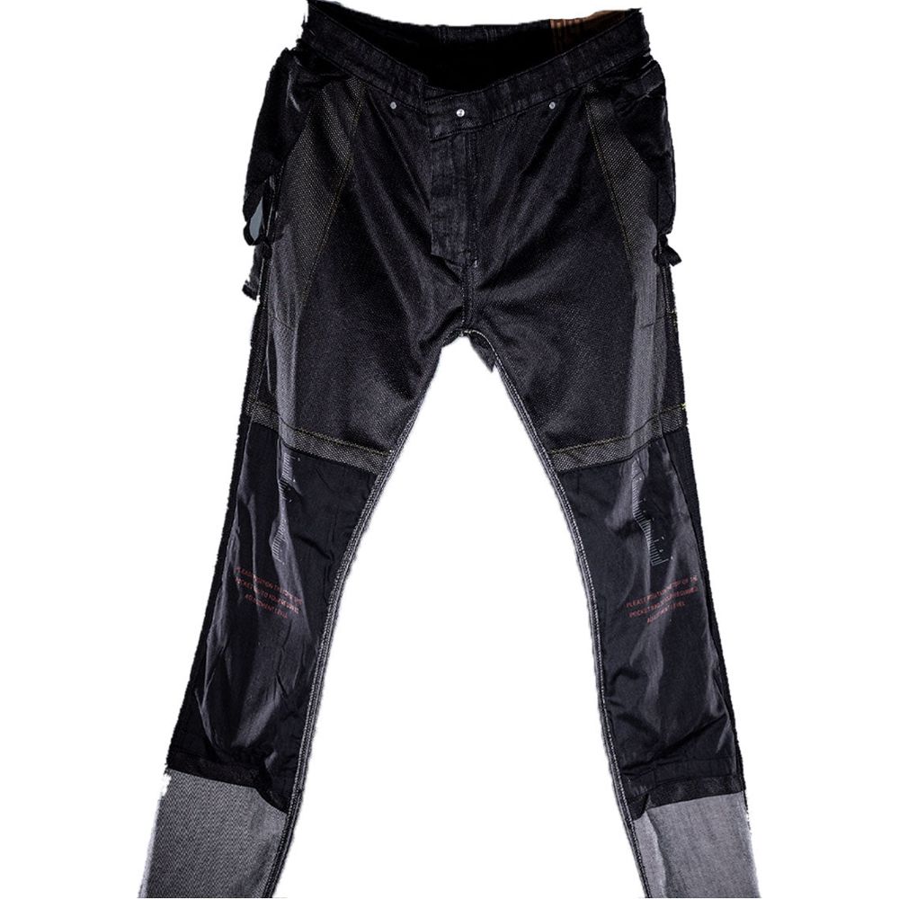 RST Tapered-Fit CE Textile Jeans Black Denim