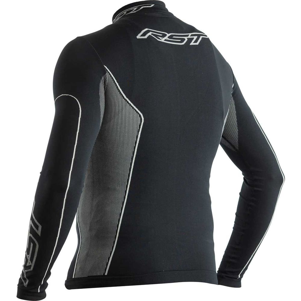 RST Tech X Coolmax Mens Long Sleeves Base Layer Top Black - FREE UK Shipping, FREE 365 Day Returns | Moto Central