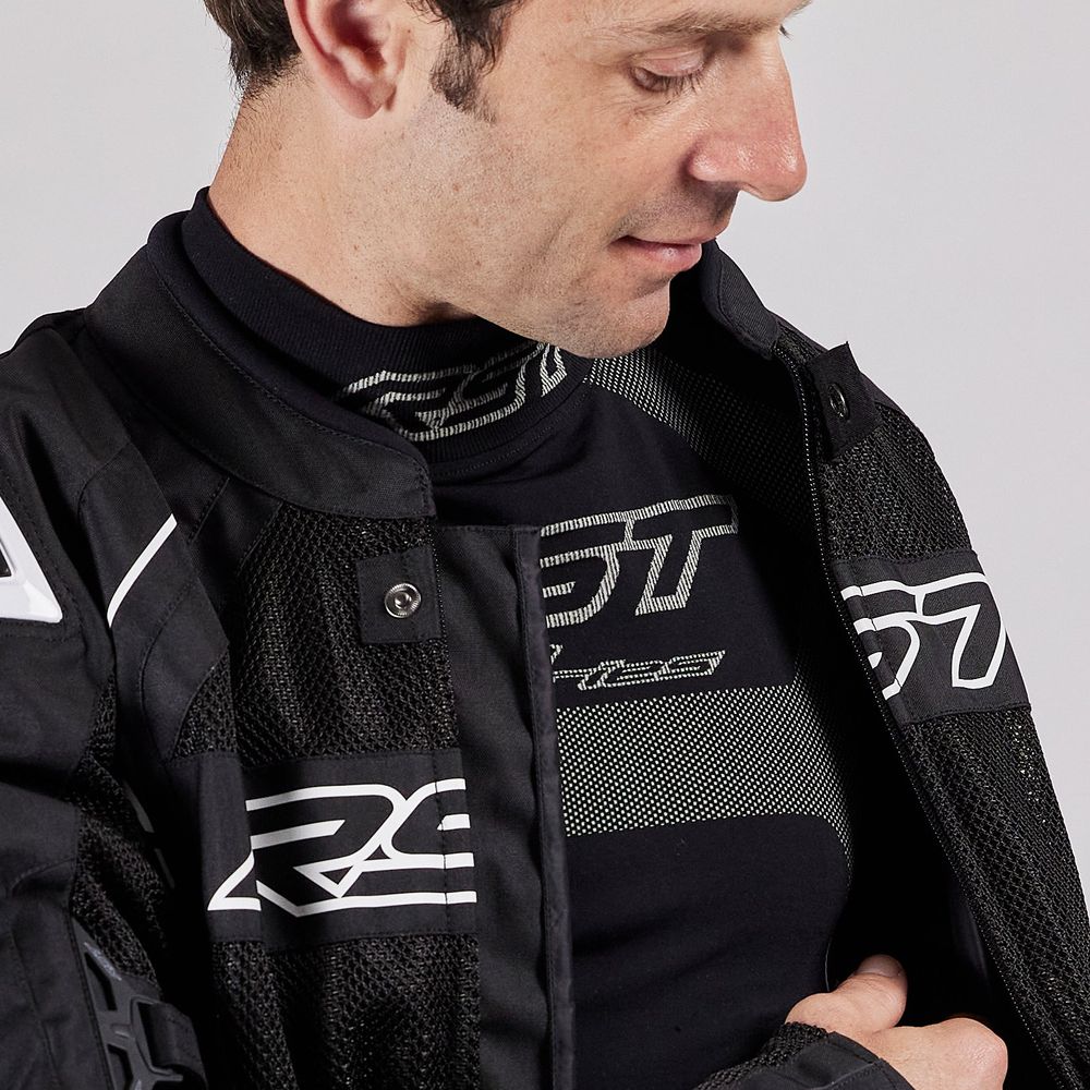RST Tech X Coolmax Mens Long Sleeves Base Layer Top Black - FREE UK Shipping, FREE 365 Day Returns | Moto Central