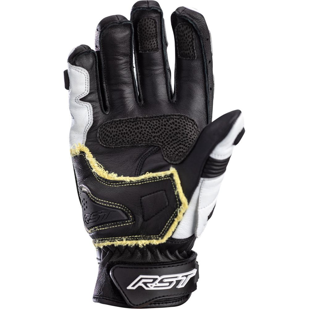 RST Tractech Evo 4 Short CE Gloves White / White / Black