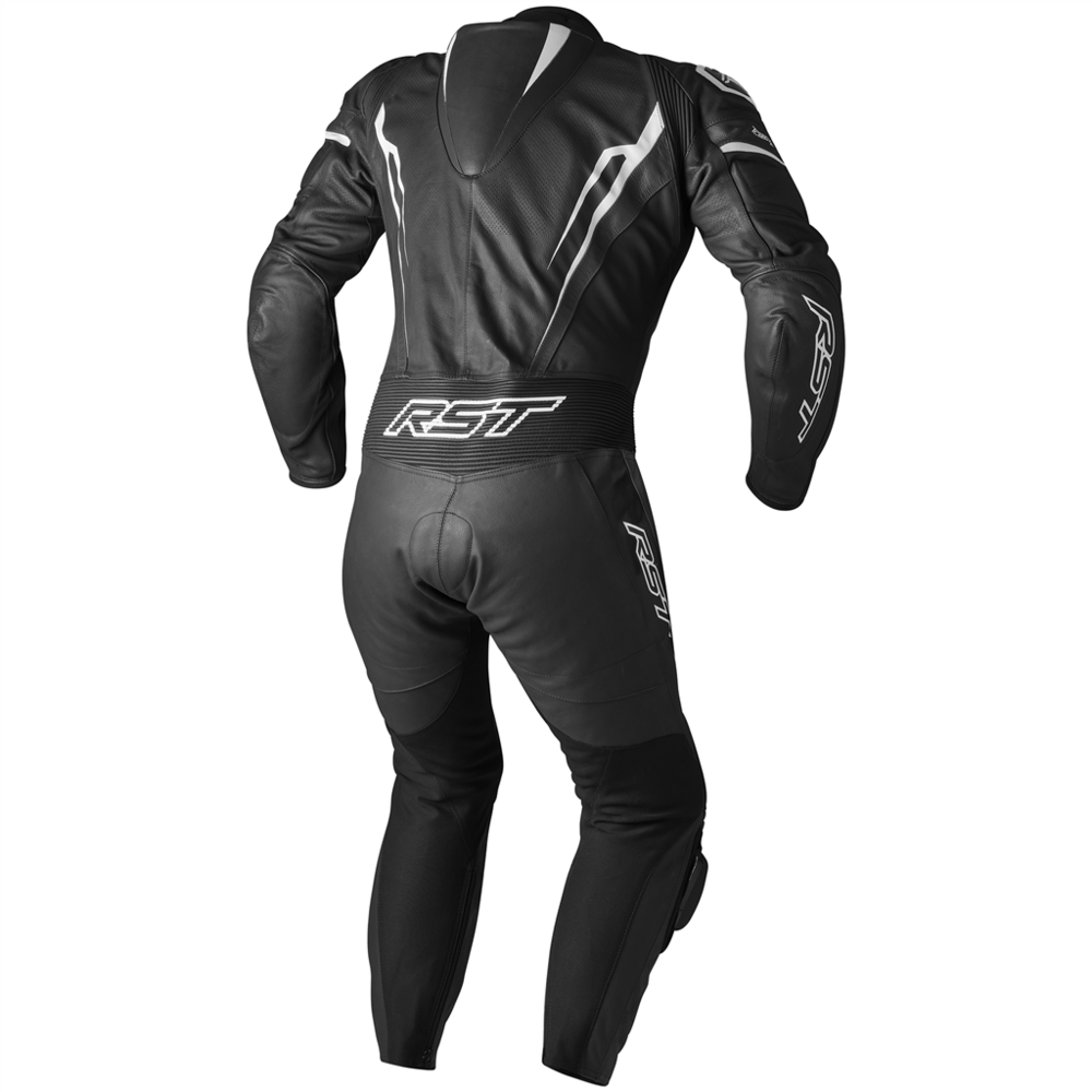 RST Tractech Evo 5 CE Leather Suit Black / White / Black