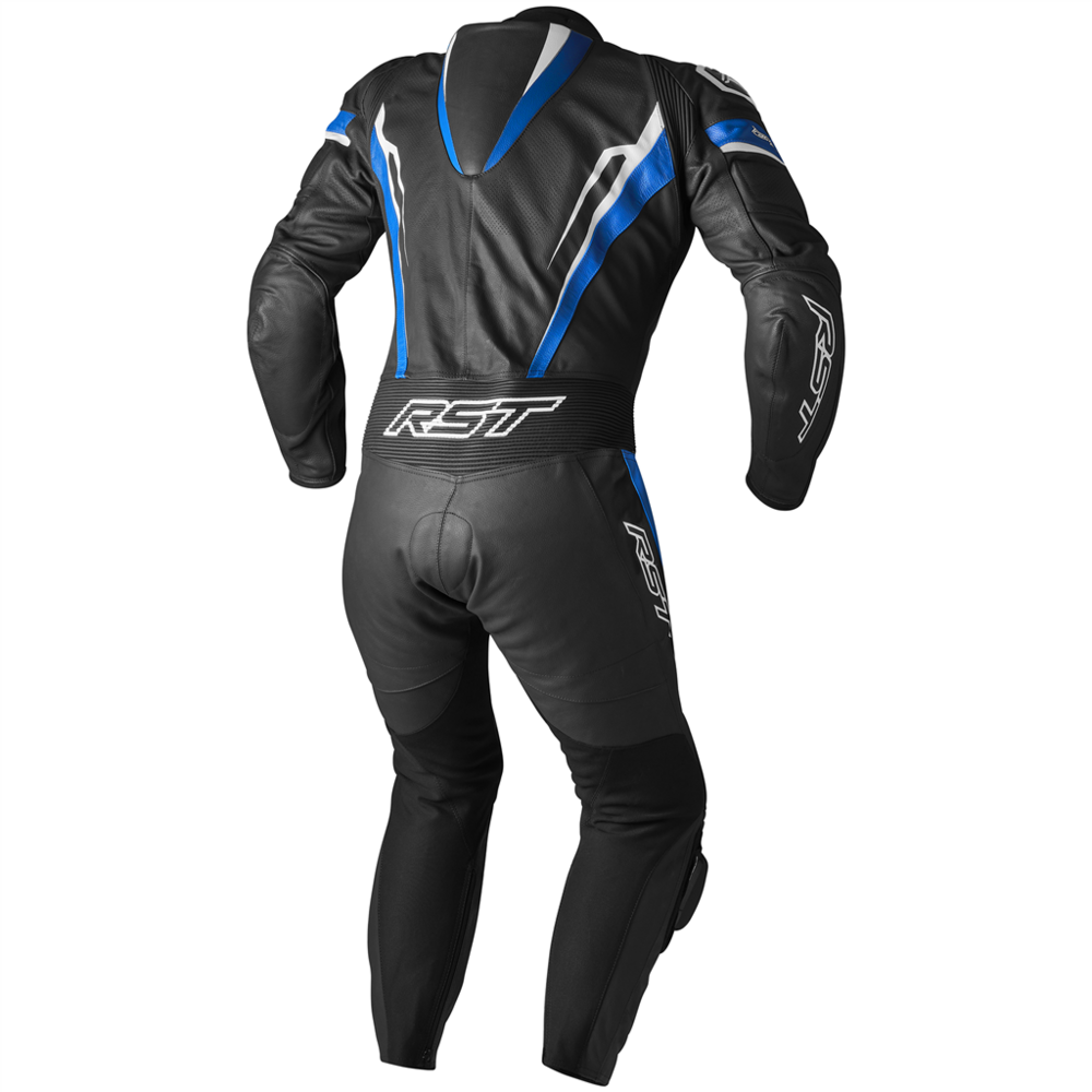 RST Tractech Evo 5 CE Leather Suit Blue / Black / White