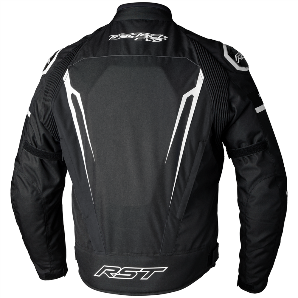RST Tractech Evo 5 CE Textile Jacket Black / White / Black
