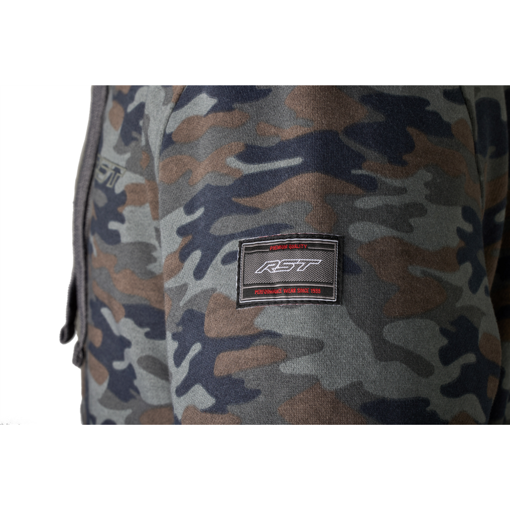 RST Zip Through Urban CE Textile Hoodie Camo