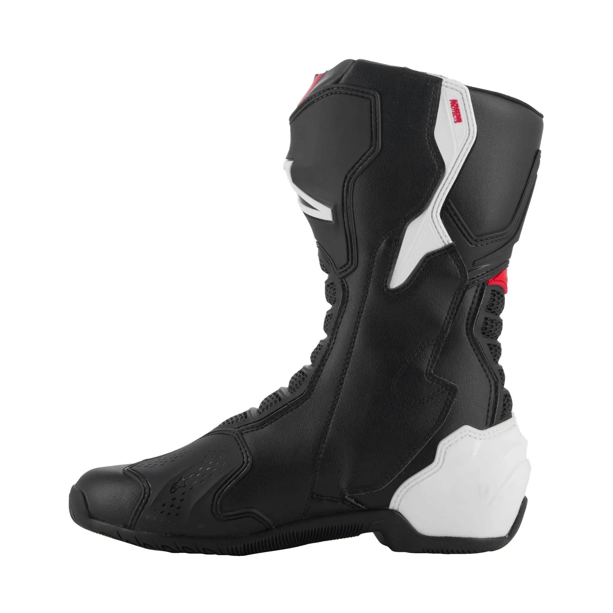 Alpinestars SMX-6 V3 Boots Black / White / Red Graphic - FREE UK Shipping, FREE 365 Day Returns | Moto Central
