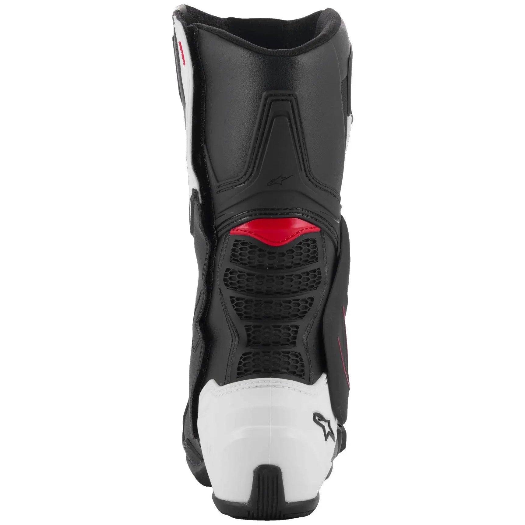 Alpinestars SMX-6 V3 Boots Black / White / Red Graphic, rear view