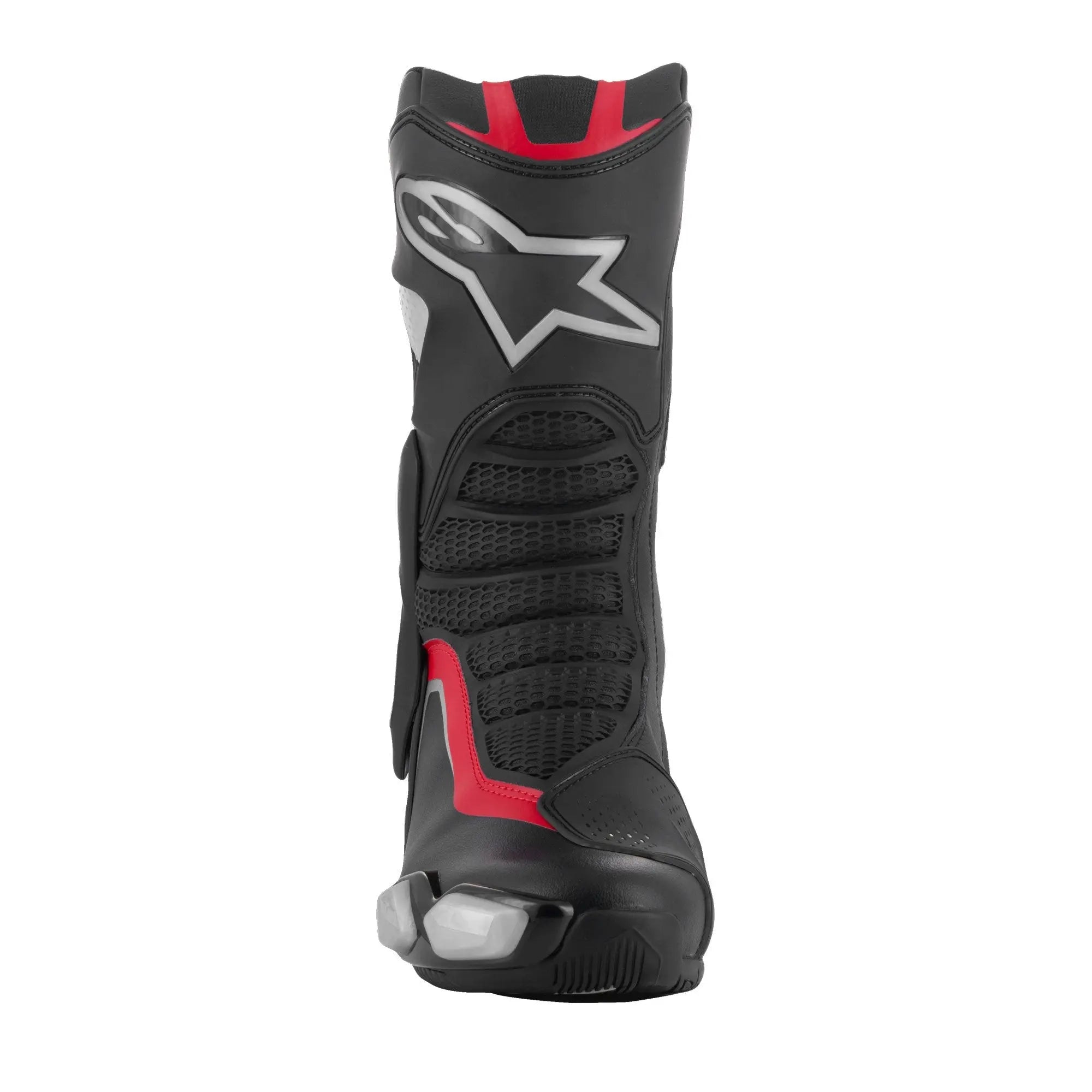 Alpinestars SMX-6 V3 Boots Black / Silver / Red - FREE UK Shipping, FREE 365 Day Returns | Moto Central