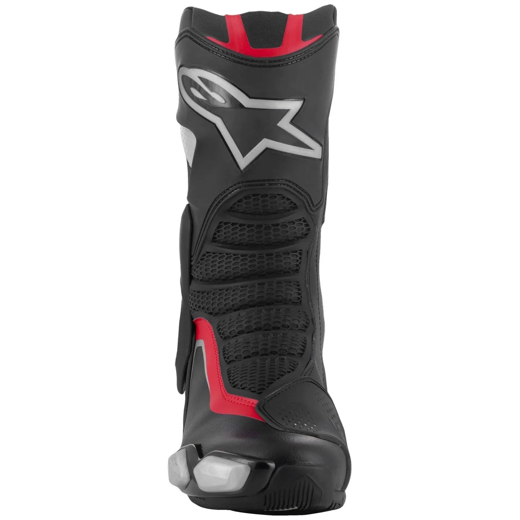 Alpinestars SMX-6 V3 Boots Black / Silver / Red, front view