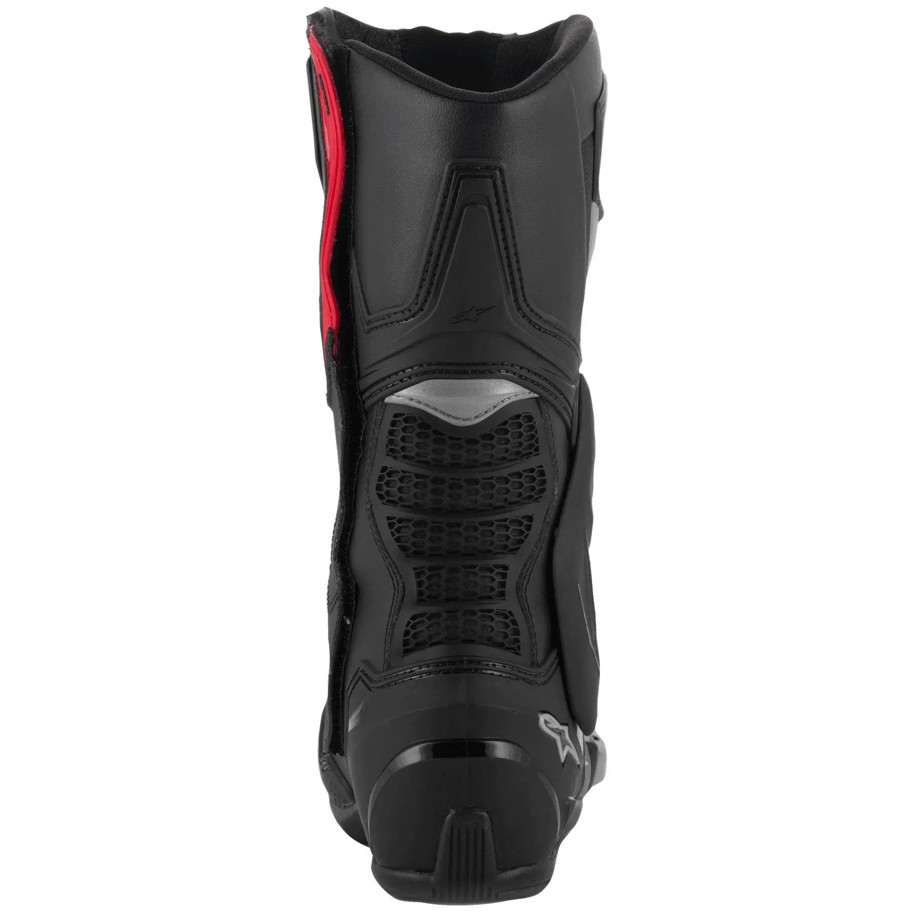 Alpinestars SMX-6 V3 Boots Black / Silver / Red, rear view