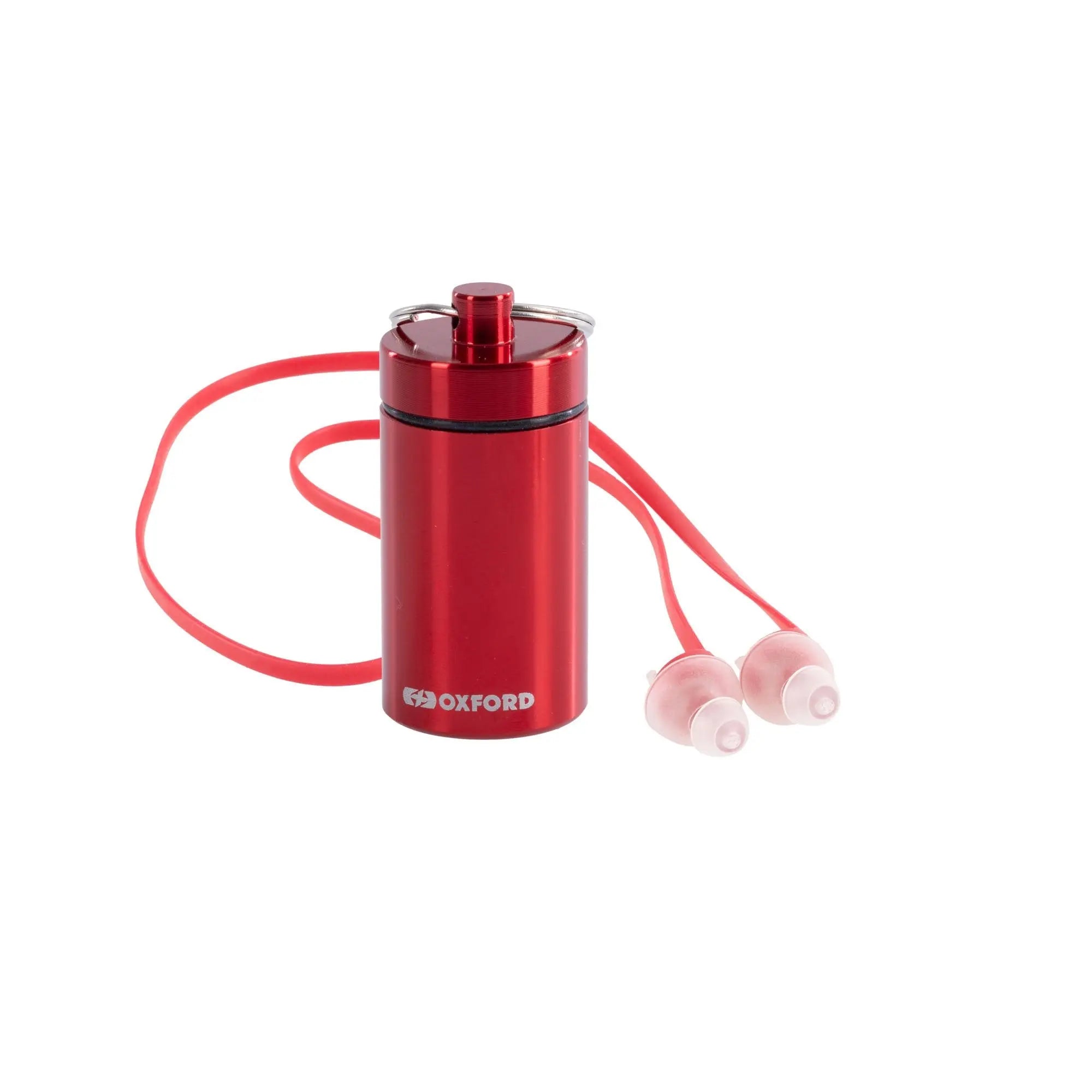 Oxford FilterBuds Race 28 SNR Ear Buds Clear / Red - FREE UK Shipping, FREE 365 Day Returns | Moto Central