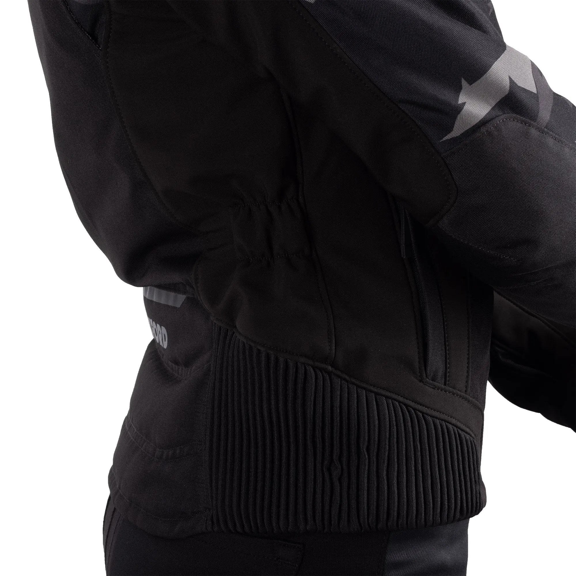 Oxford Omega 1.0 Dry2Dry Ladies Textile Jacket Black / Camo / Red - FREE UK Shipping, FREE 365 Day Returns | Moto Central