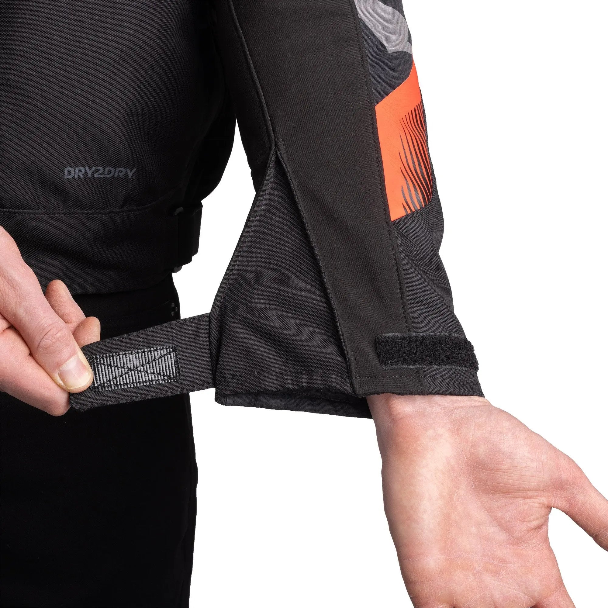 Oxford Omega 1.0 Dry2Dry Textile Jacket Black / Camo / Red - FREE UK Shipping, FREE 365 Day Returns | Moto Central