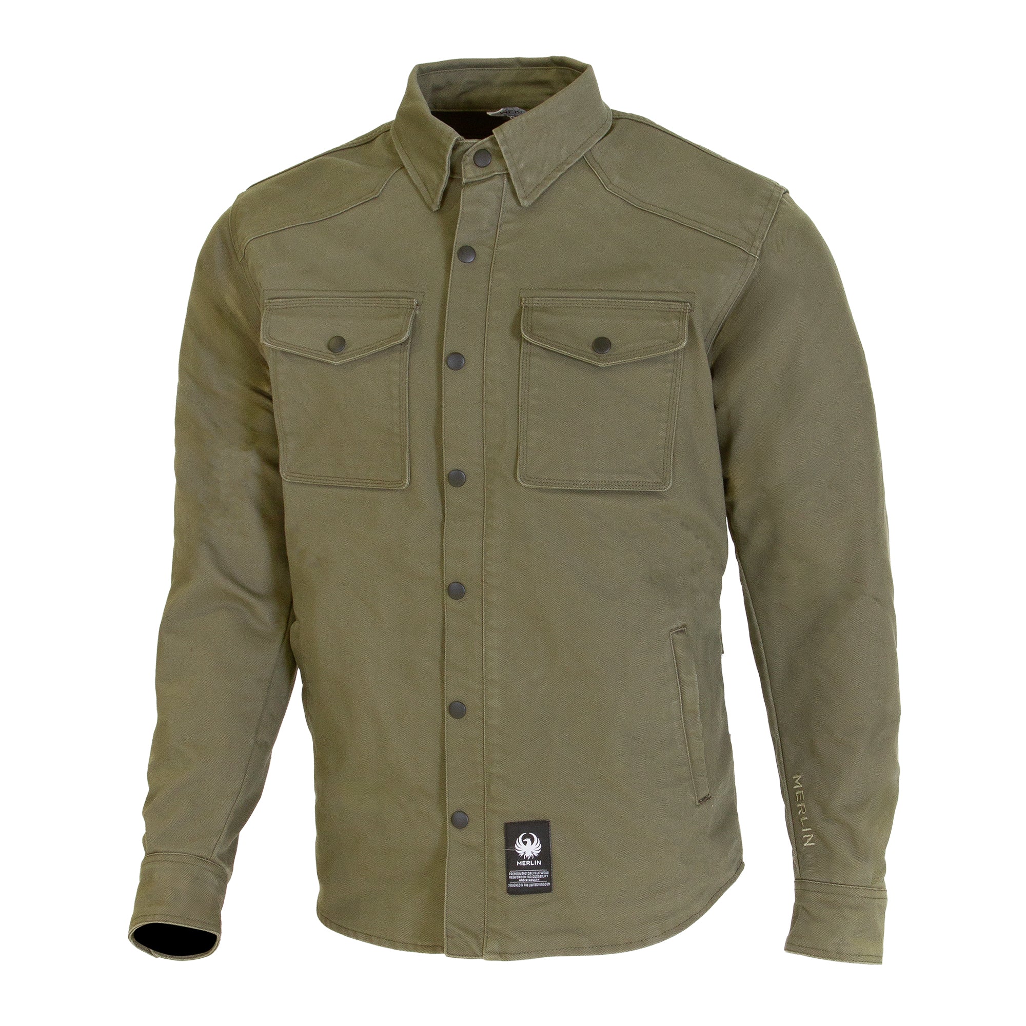 Merlin Renegade AAA Riding Shirt Green FREE UK Delivery, FREE 365 Day Returns | Moto Central