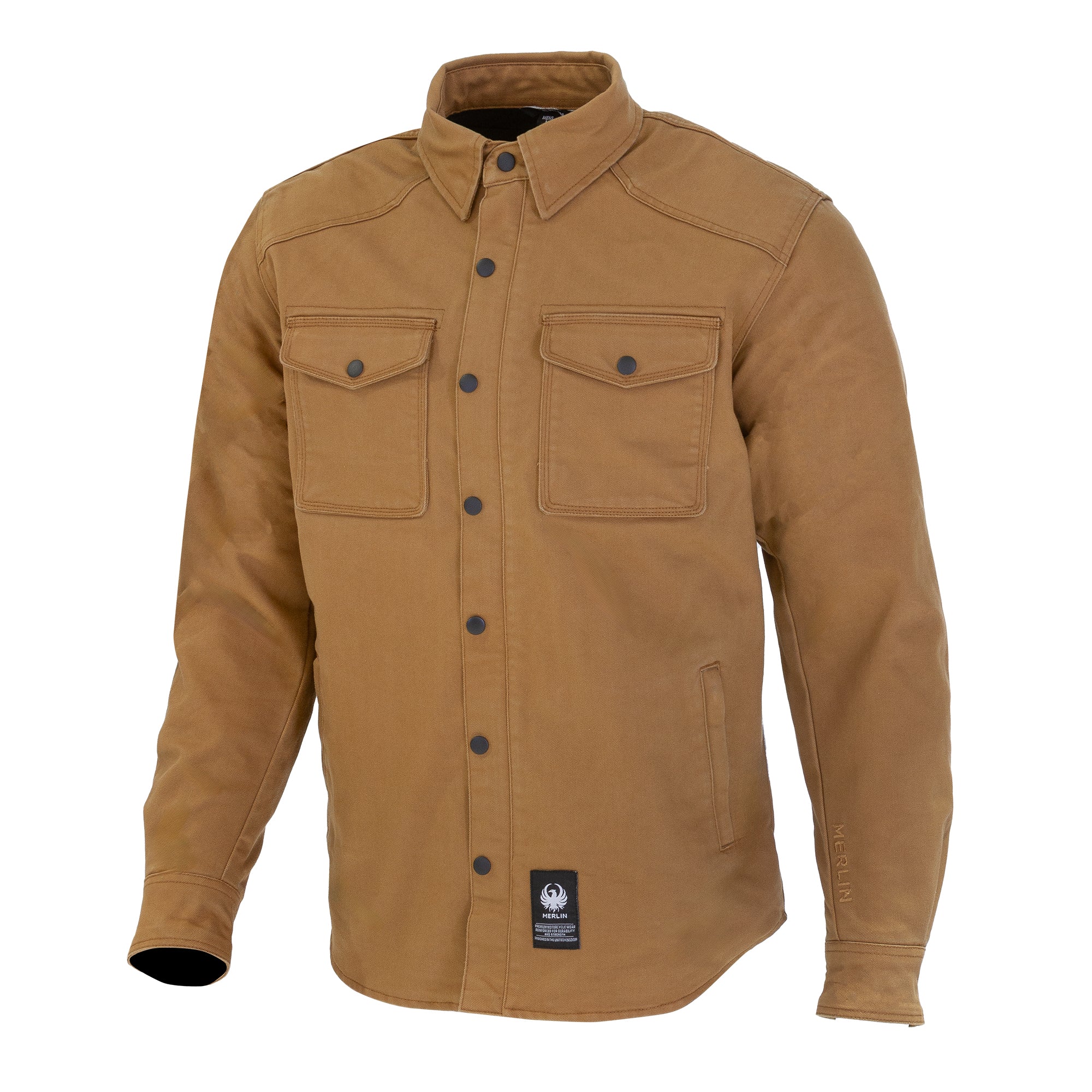 Merlin Renegade AAA Riding Shirt Sand FREE UK Delivery, FREE 365 Day Returns | Moto Central