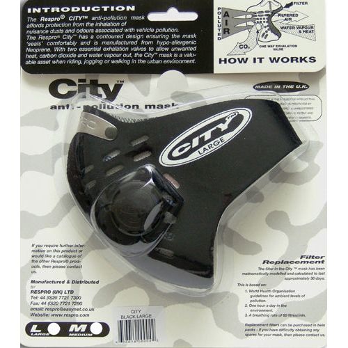 Respro City Face Mask Black RC01