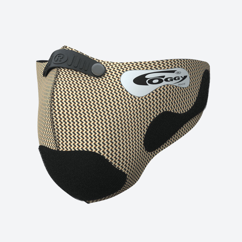 Respro Foggy Anti-Fog Face Mask Kevlar Look