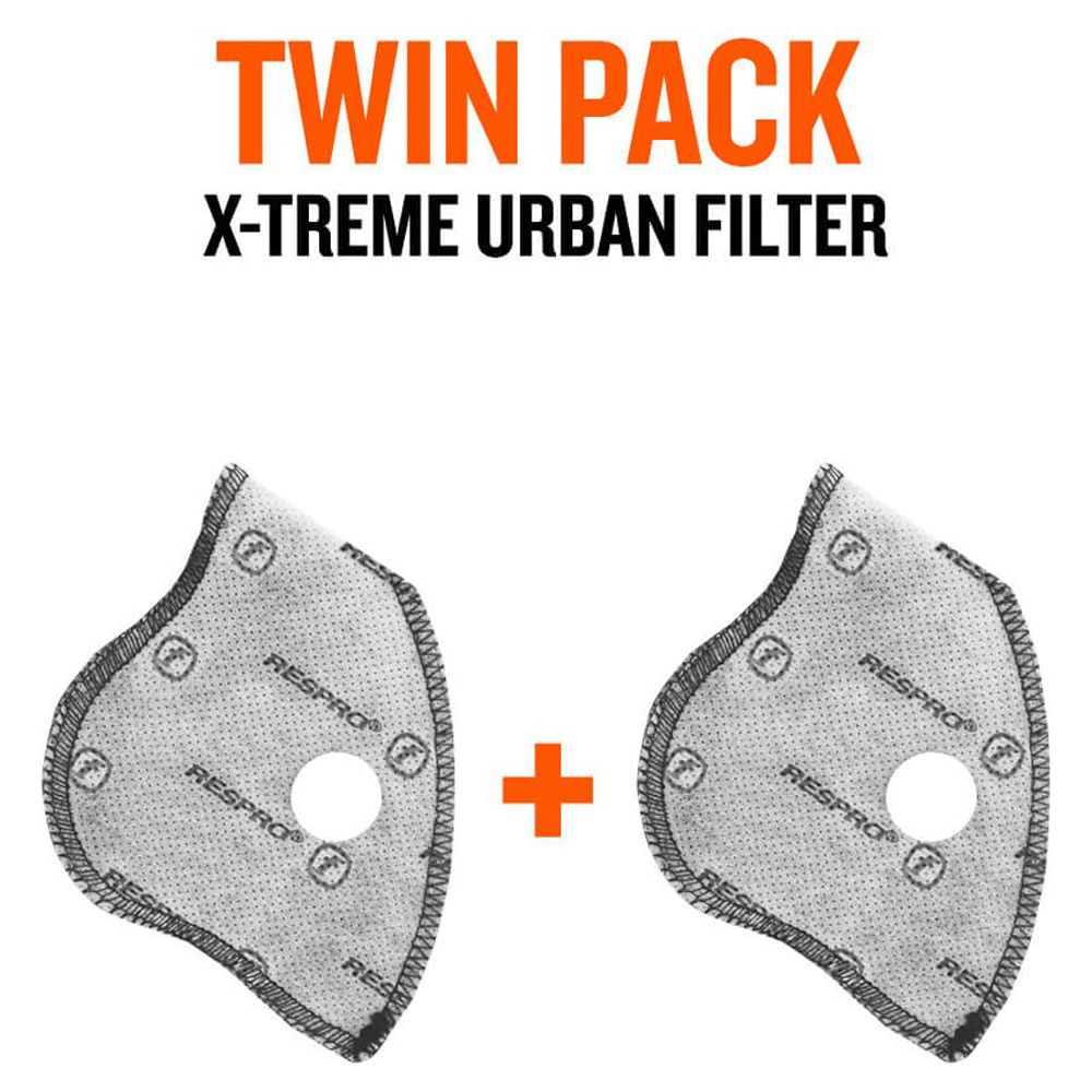 Respro X-Treme Urban Face Mask Filter - Pack Of 2
