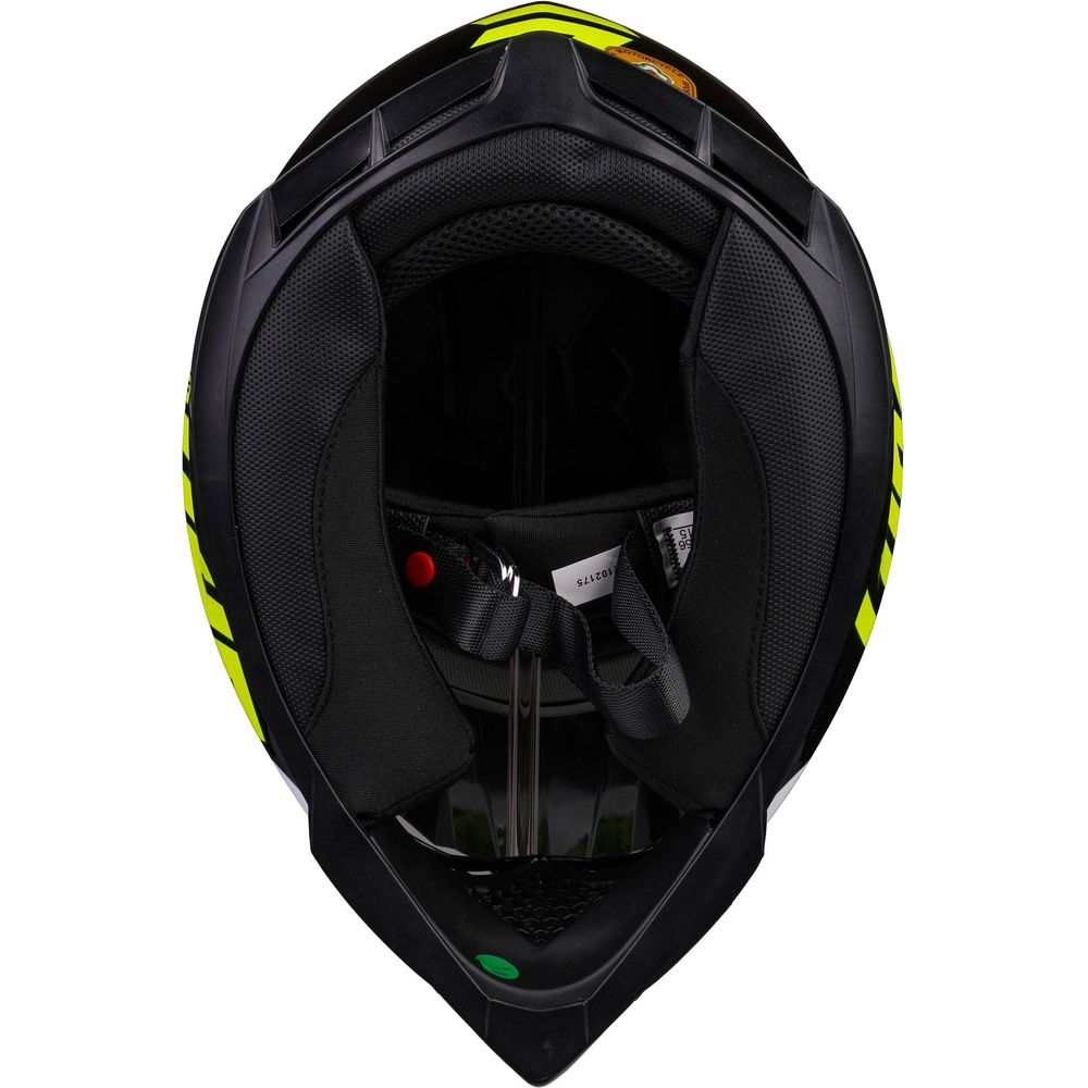 Shot Pulse MX Revenge Black / Neon Yellow / Glossy White