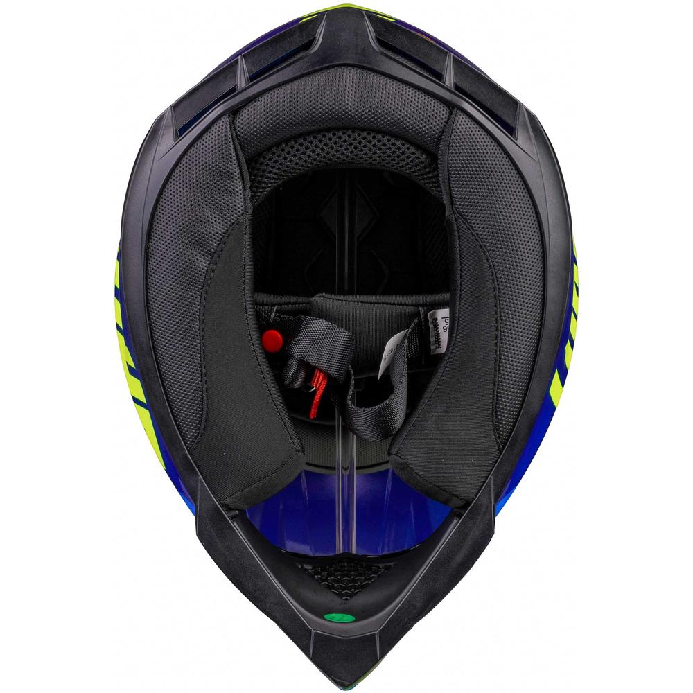 Shot Pulse MX Revenge Navy / Neon Yellow / Glossy Blue