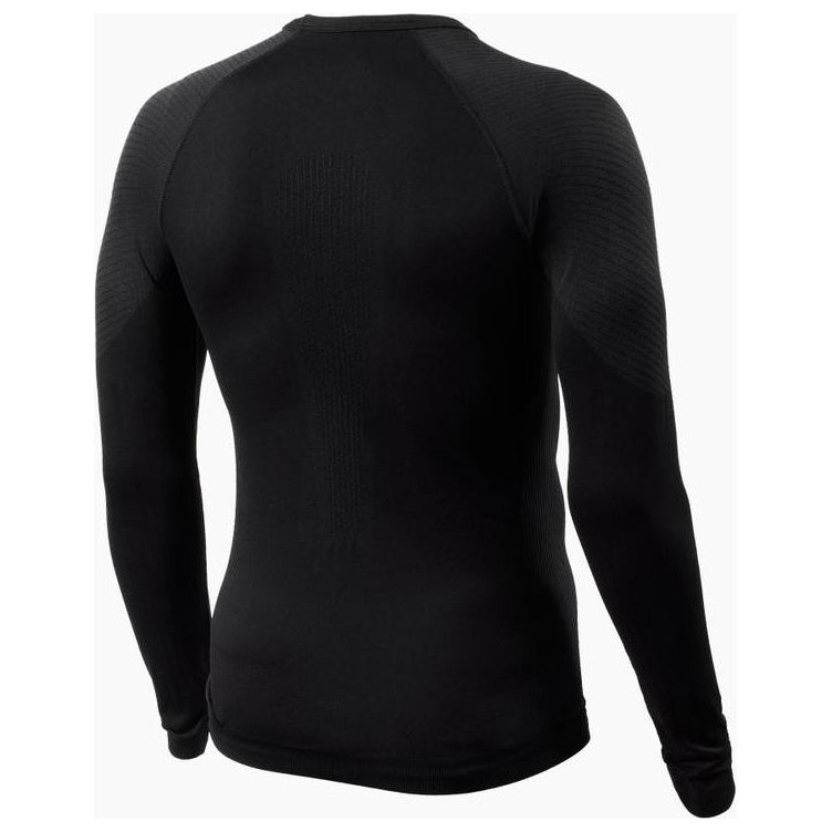Revit Airborne 2 Long Sleeves Base Layer Top Black black long-sleeve base layer top rear view