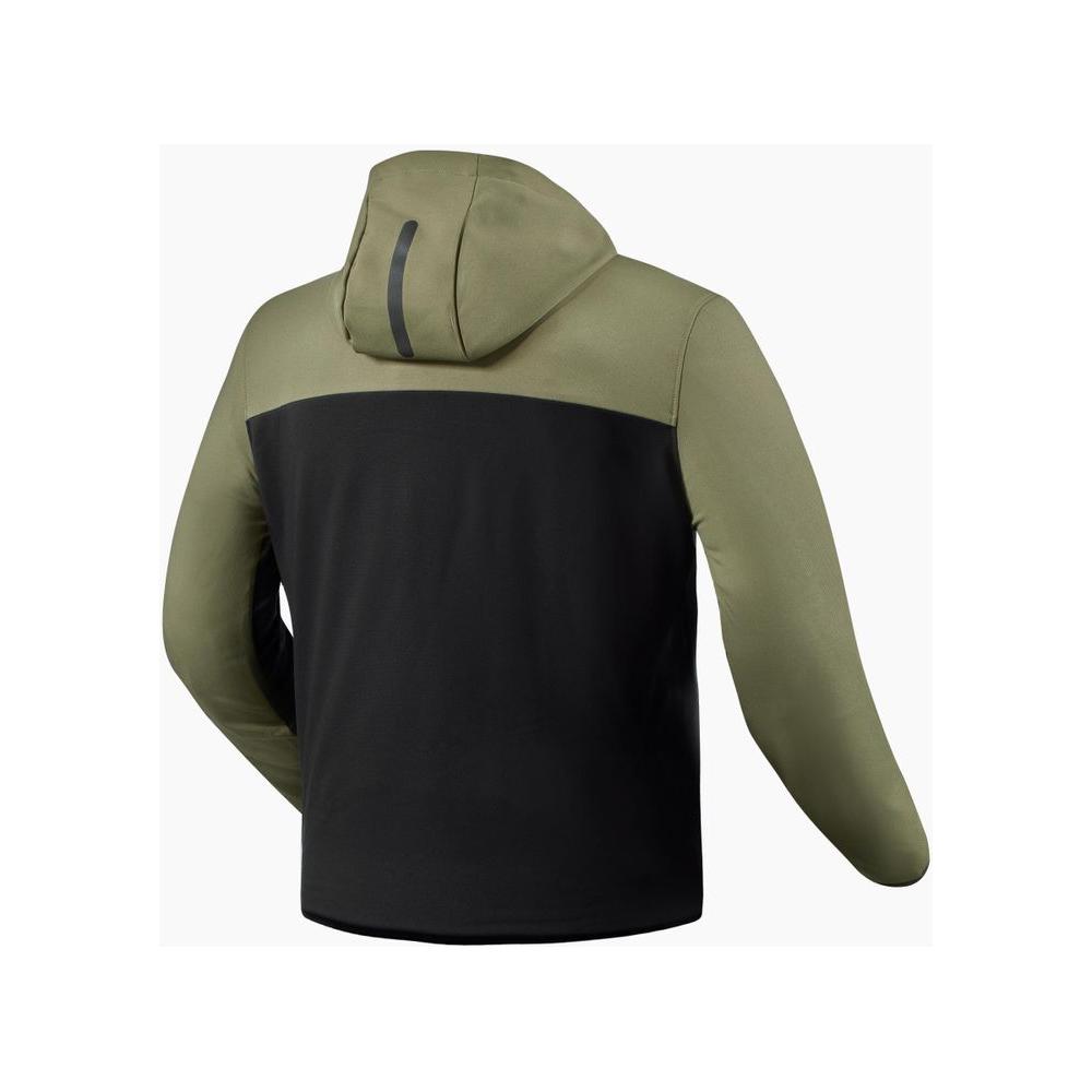 Revit Andon Protective Hoodie Black / Green