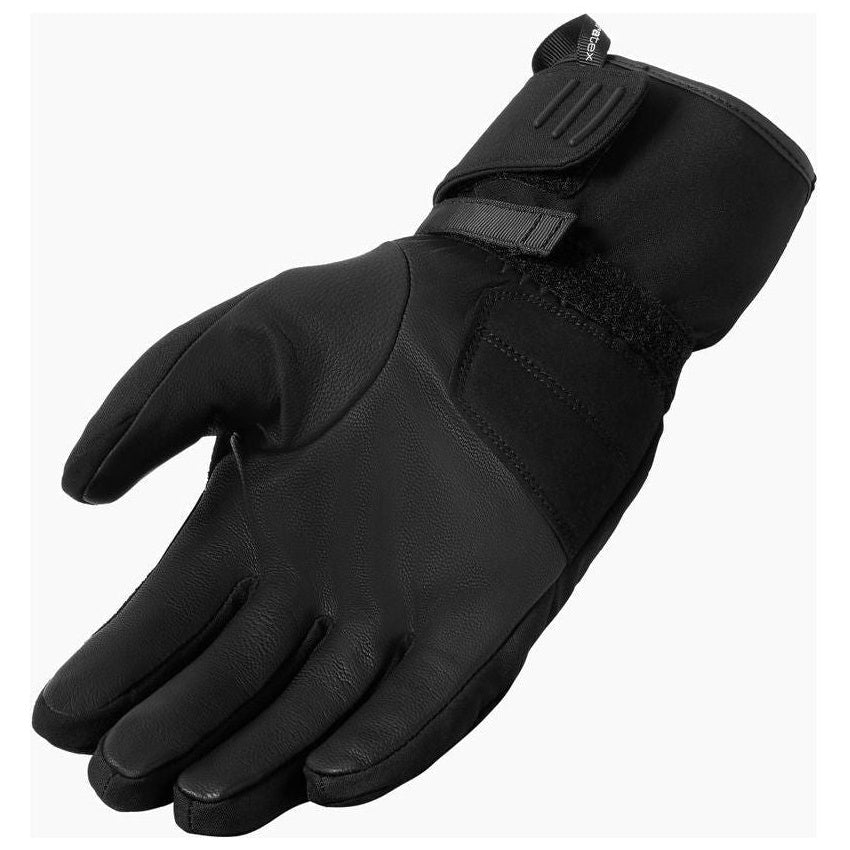 Revit Antigo H2O Textile Gloves Black glove palm view on a white background