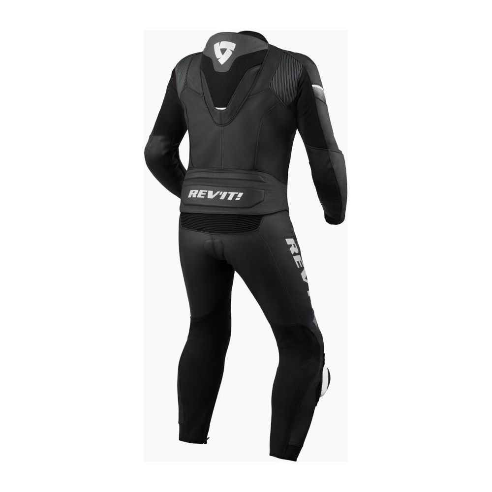 Revit Combi Argon 2 Two Piece Leather Suit Black / White