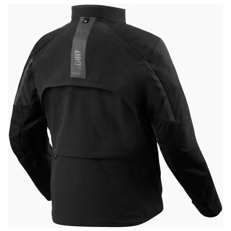 Revit Continent Wind-Blocking Textile Jacket Black - rear view