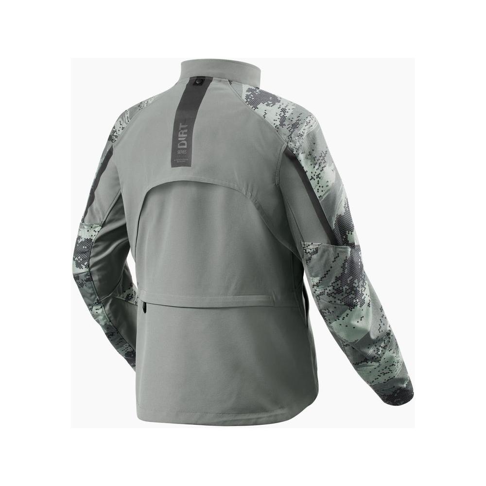 Revit Continent Wind-Blocking Textile Jacket Mid Grey