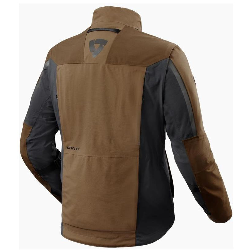 Revit Echelon Gore-Tex Jacket Brown / Brown - rear view