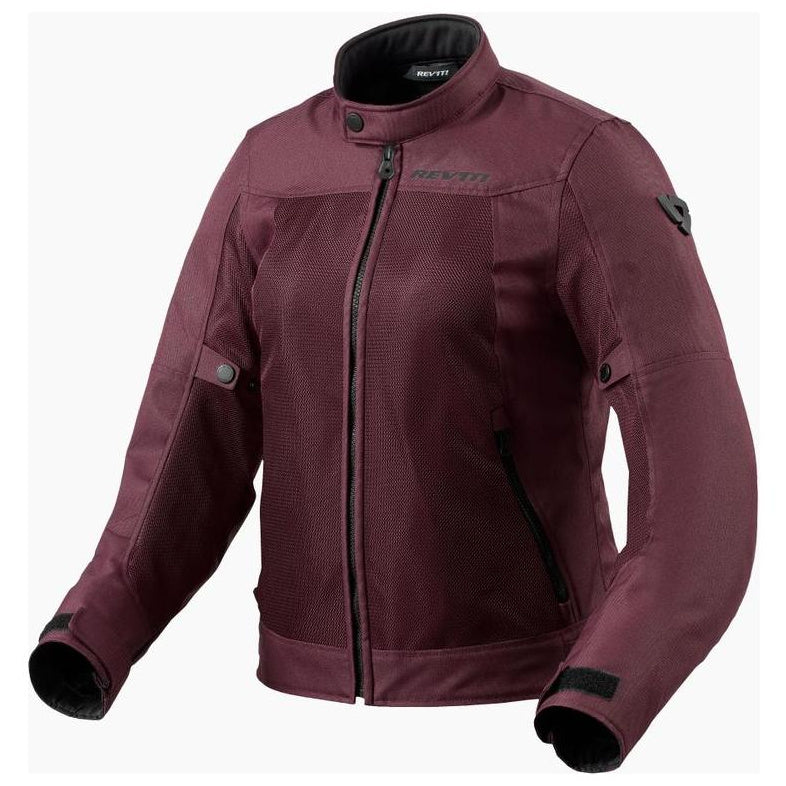 Revit Eclipse 2 Ladies Mesh Textile Jacket Aubergine - front view