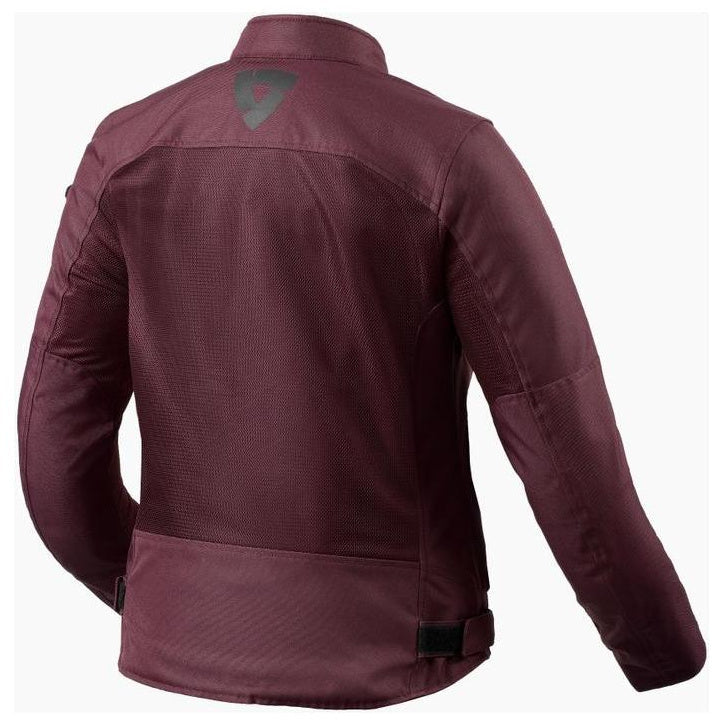 Revit Eclipse 2 Ladies Mesh Textile Jacket Aubergine - rear view