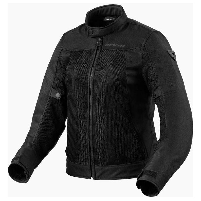 Revit Eclipse 2 Ladies Mesh Textile Jacket Black - front view