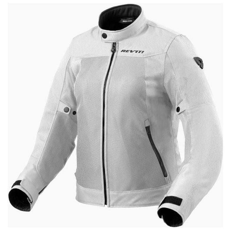 Revit Eclipse 2 Ladies Mesh Textile Jacket Silver - front view