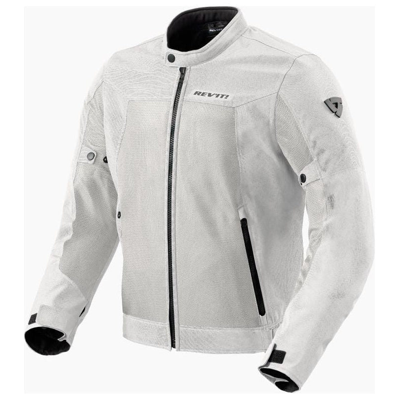 Revit Eclipse 2 Mesh Textile Jacket Silver - front view