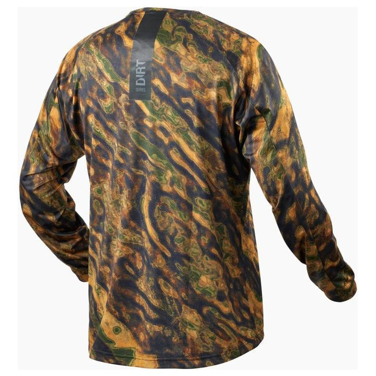 Revit Emulsion MX Jersey Brown / Black - rear view