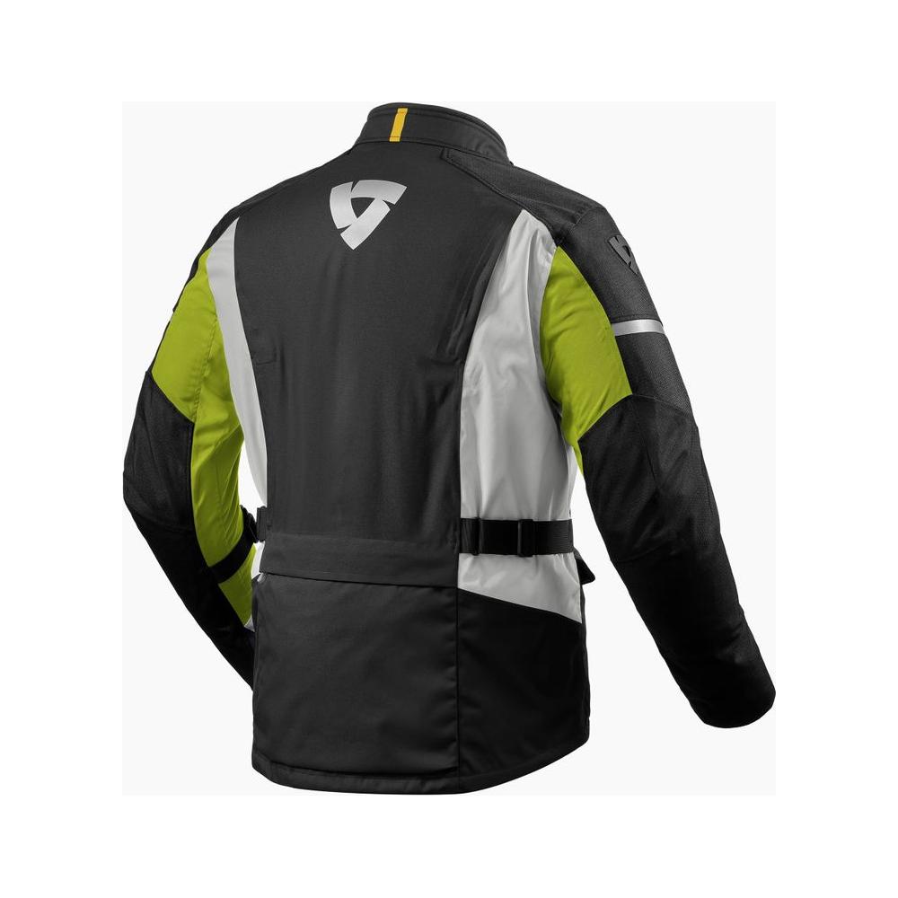 Revit Horizon 3 H2O Textile Jacket Black / Neon Yellow