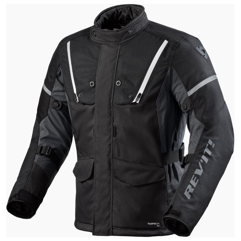 Revit Horizon 3 H2O Textile Jacket Black / White - front view