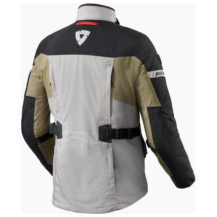 Revit Neptune 3 Gore-Tex Jacket Black / Dark Green - rear view