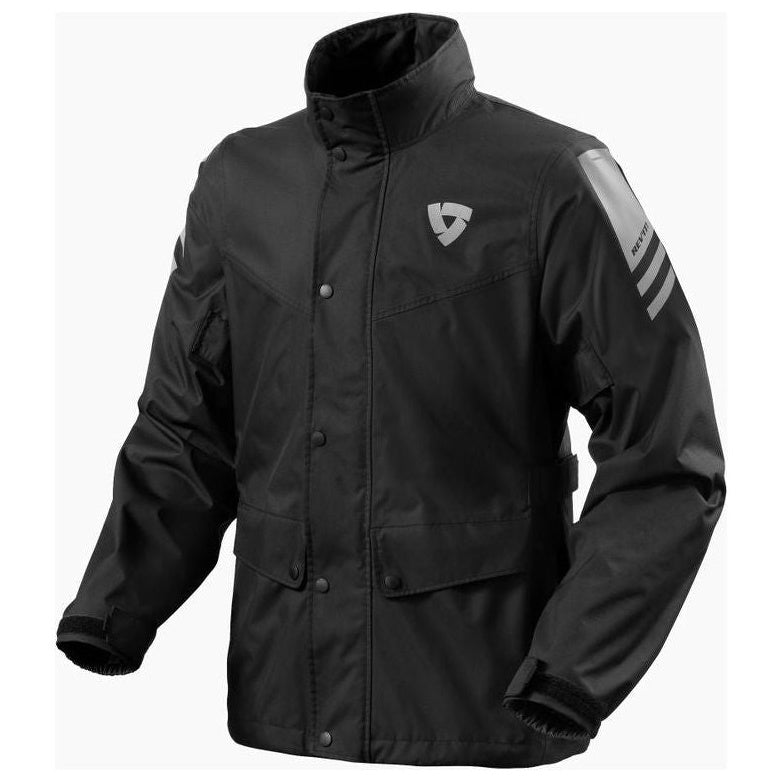 Revit Nitric 4 H2O Rain Over Jacket Black - front view