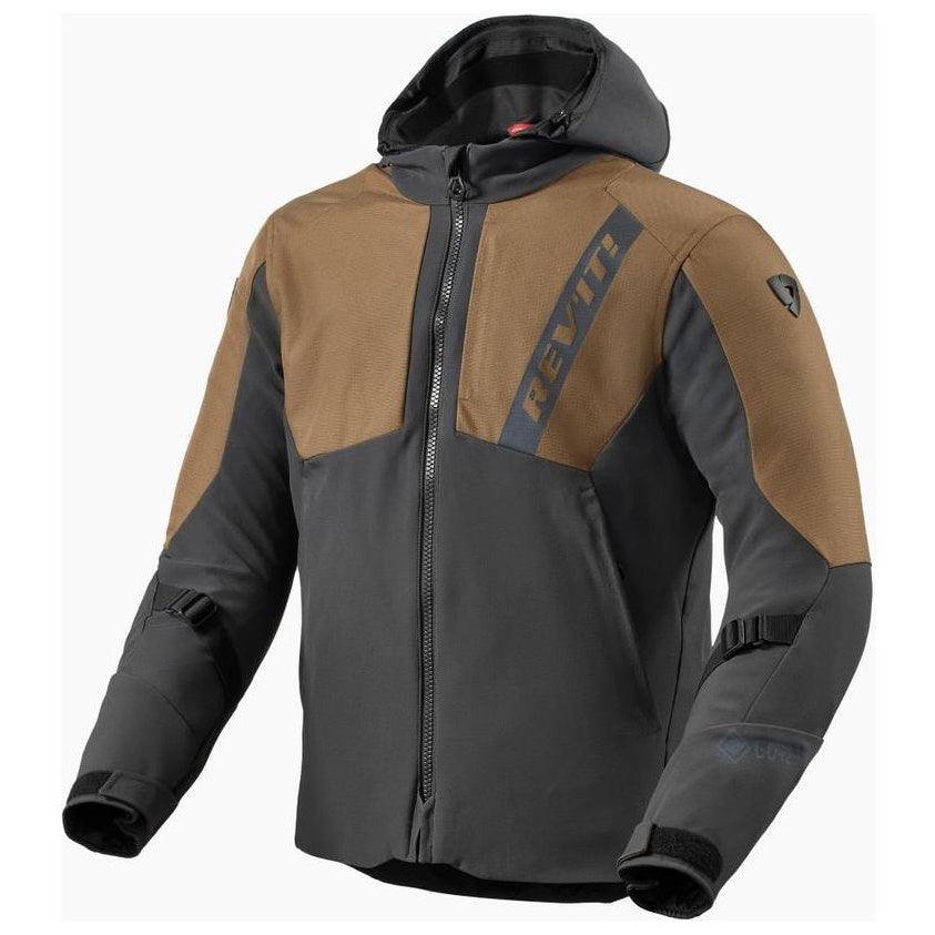 Revit Potential Gore-Tex Jacket Brown / Grey - front view